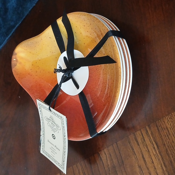 New John Derian x Target 8pc Melamine Pear Shaped Dessert Plates 9"x7" - Picture 10 of 17